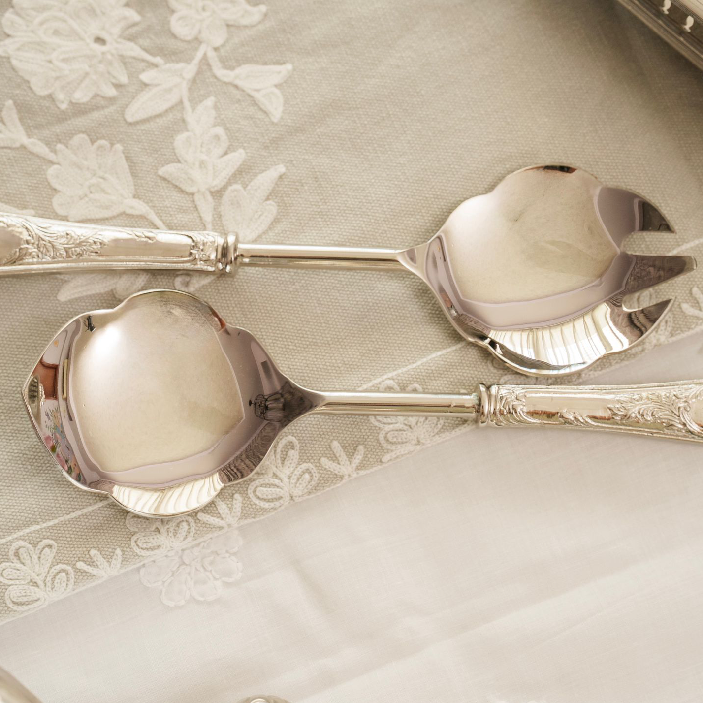 Vilora - Set of 4 serving spoons