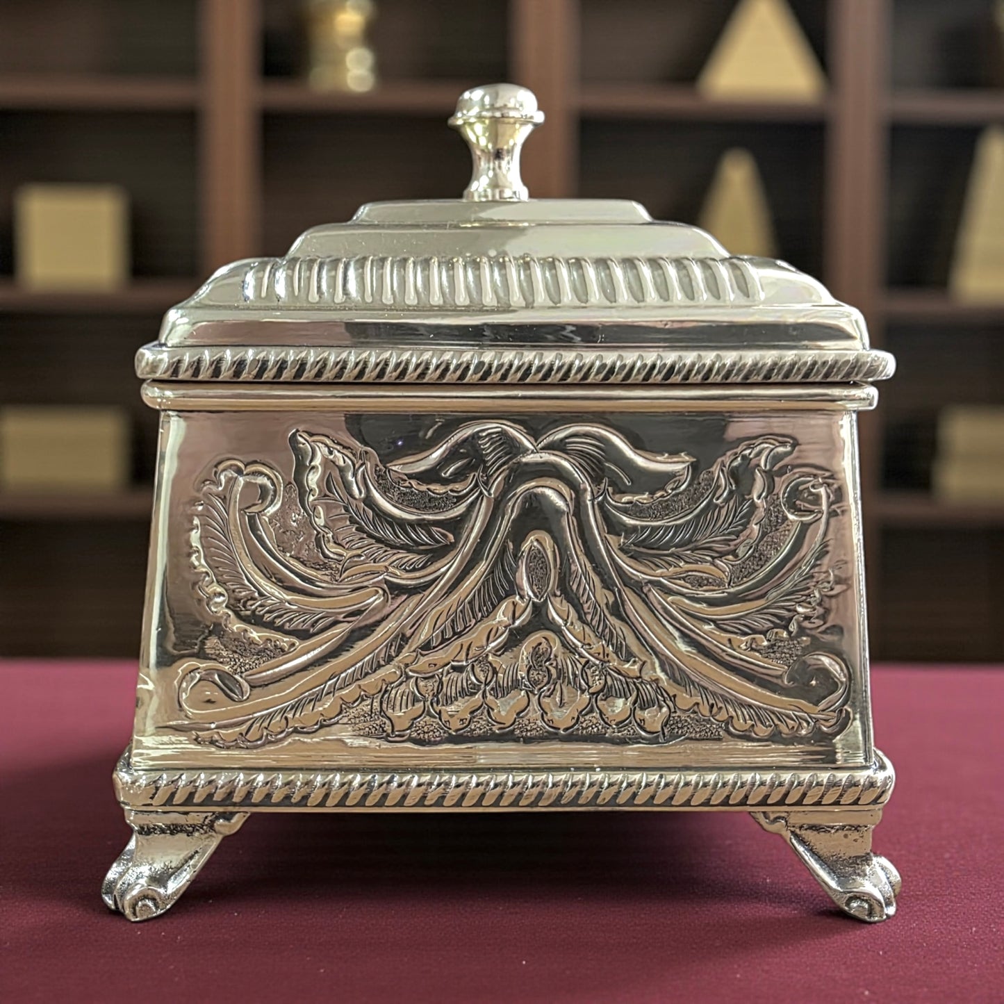 Afsaneh - A Refined Box in Brass