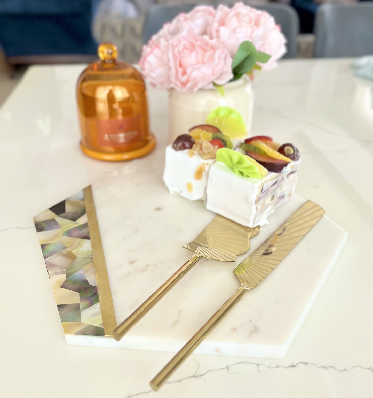 Záhra - Set of 2 cake server