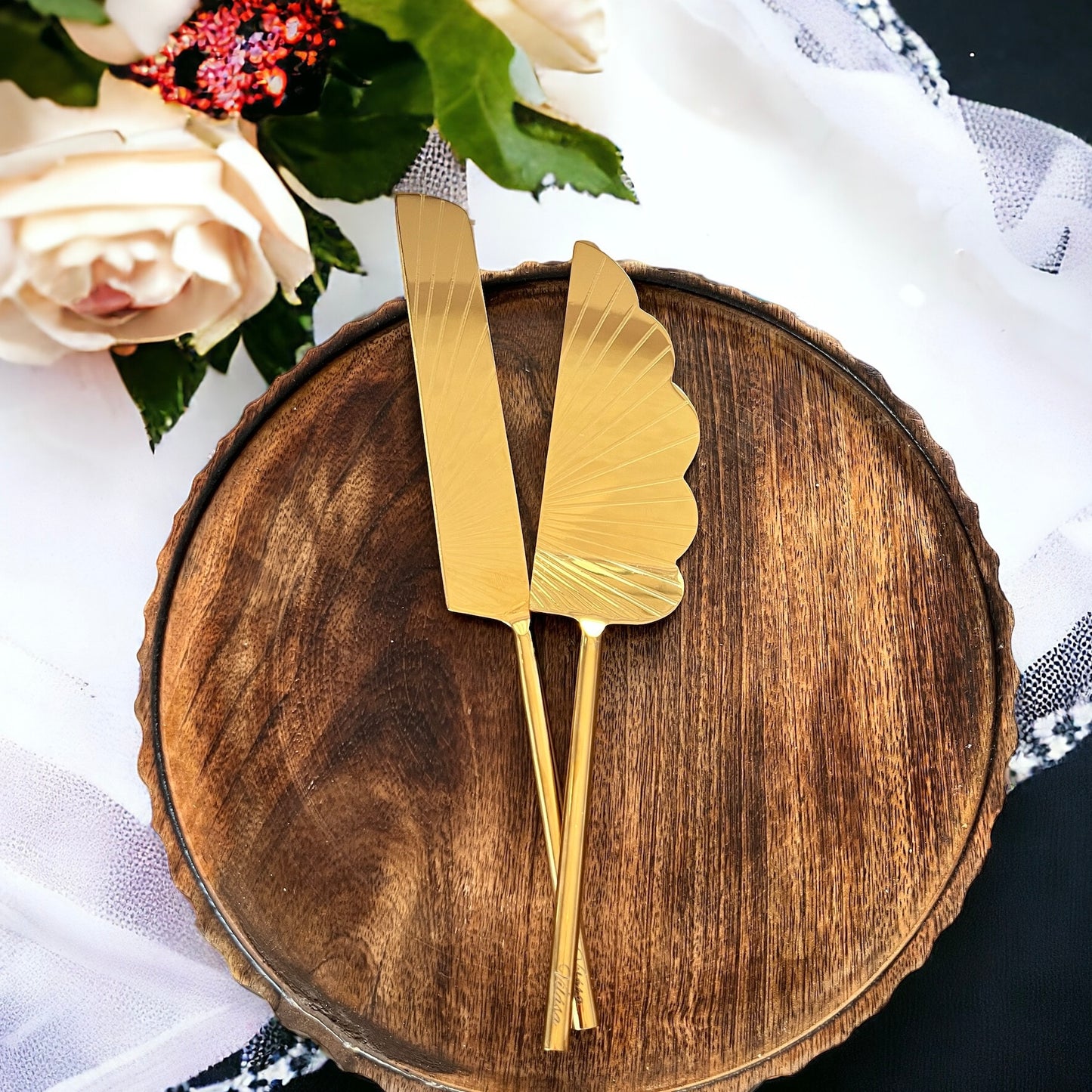 Záhra - Set of 2 cake server