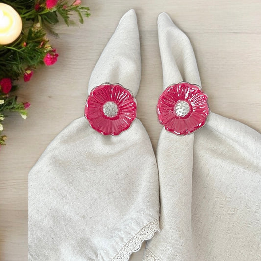 Gúl - Set of 6 napkin rings