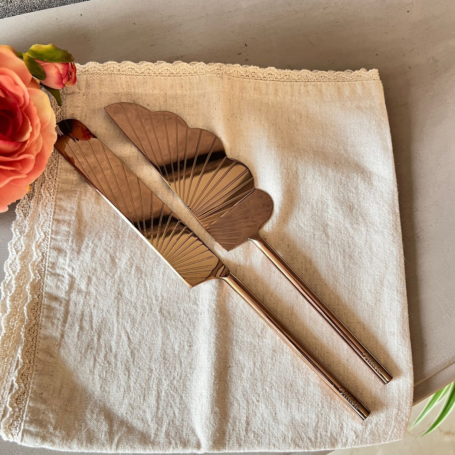 Záhra - Set of 2 cake server
