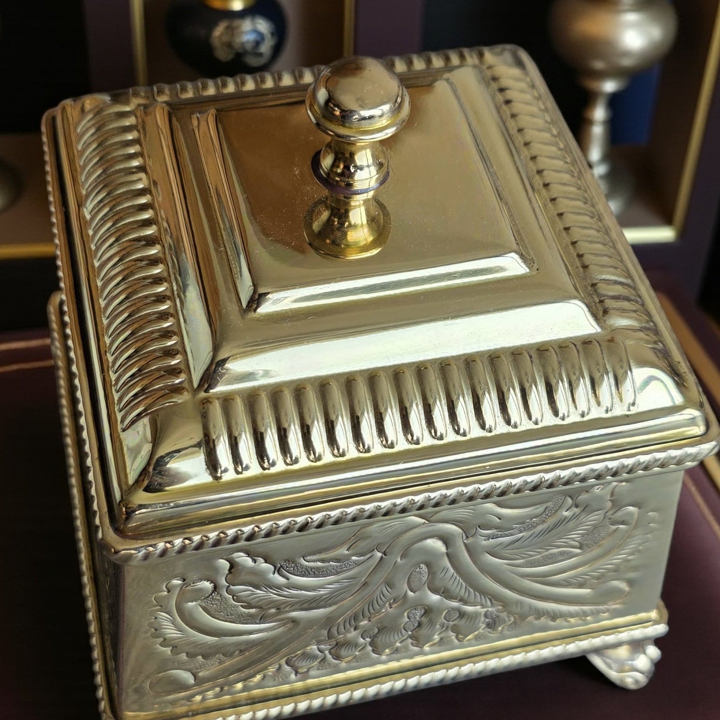 Afsaneh - A Refined Box in Brass