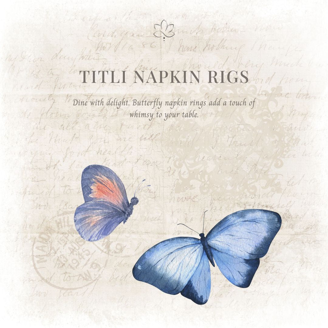 Titli - Set of 6 napkin rigs