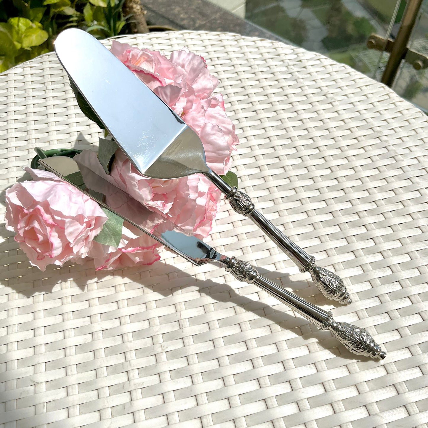 Záhra Chandi - Set of 2 Cake server