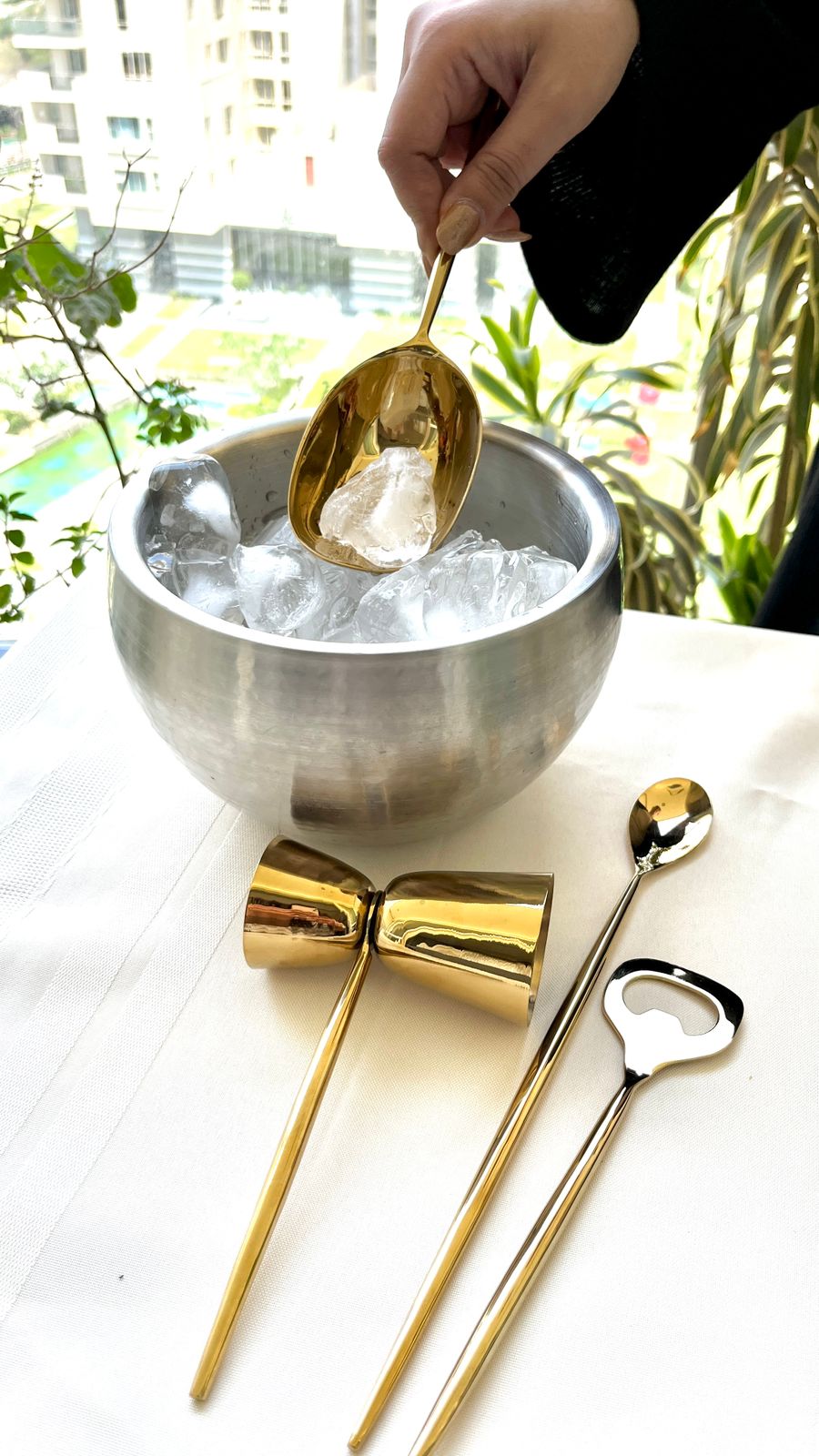 Mádira - Cocktail Hour: set of 4 bar tools