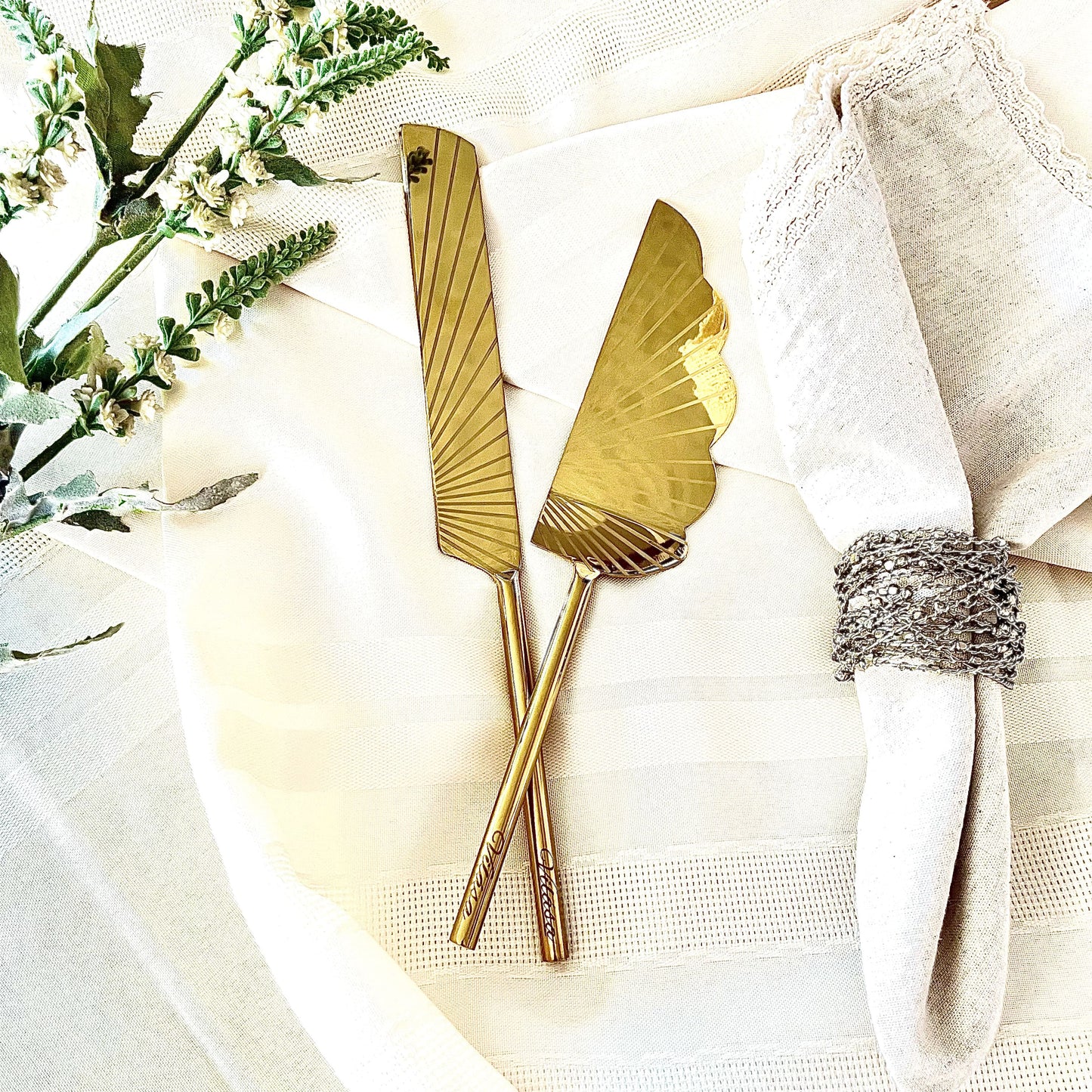 Záhra - Set of 2 cake server