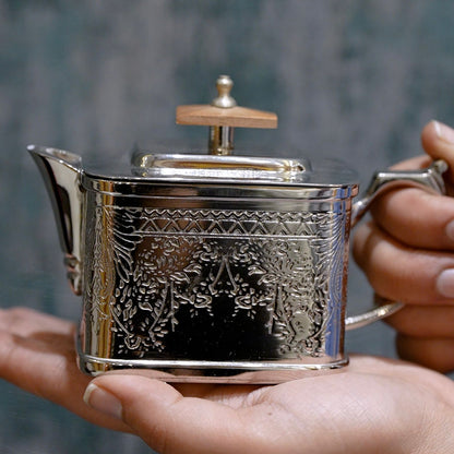 Mehfil-e-Ruhani - A Handcrafted Brass Tea Ensemble