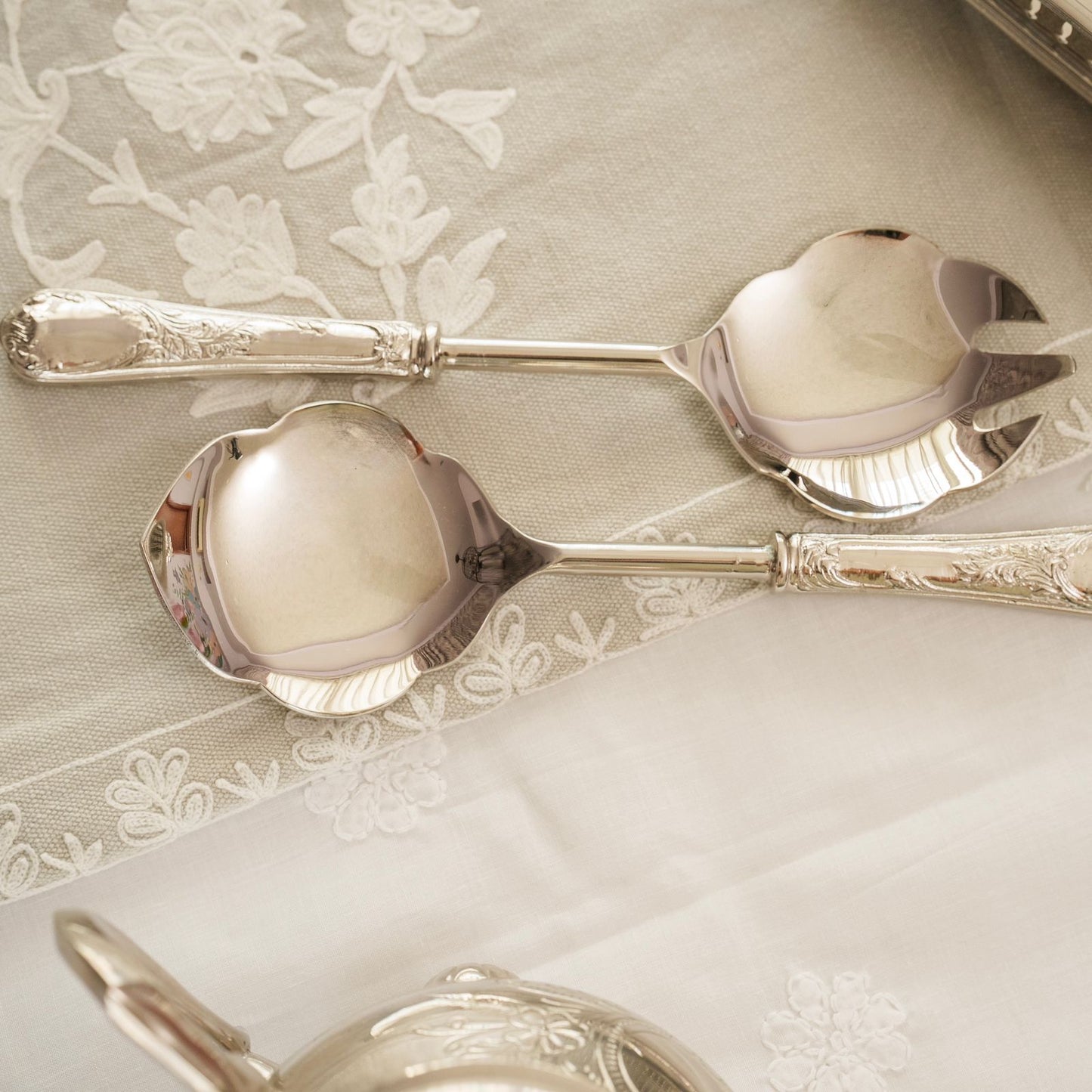 Vilora - Set of 4 serving spoons