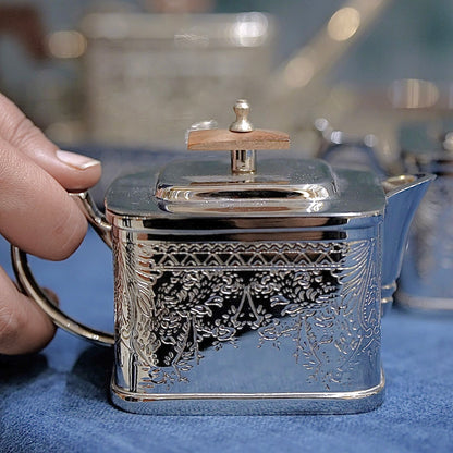 Mehfil-e-Ruhani - A Handcrafted Brass Tea Ensemble