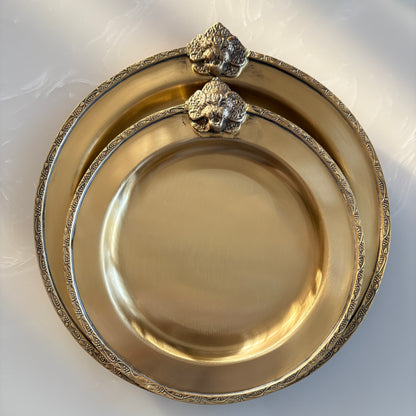 Shahgul - 10” Brass plates