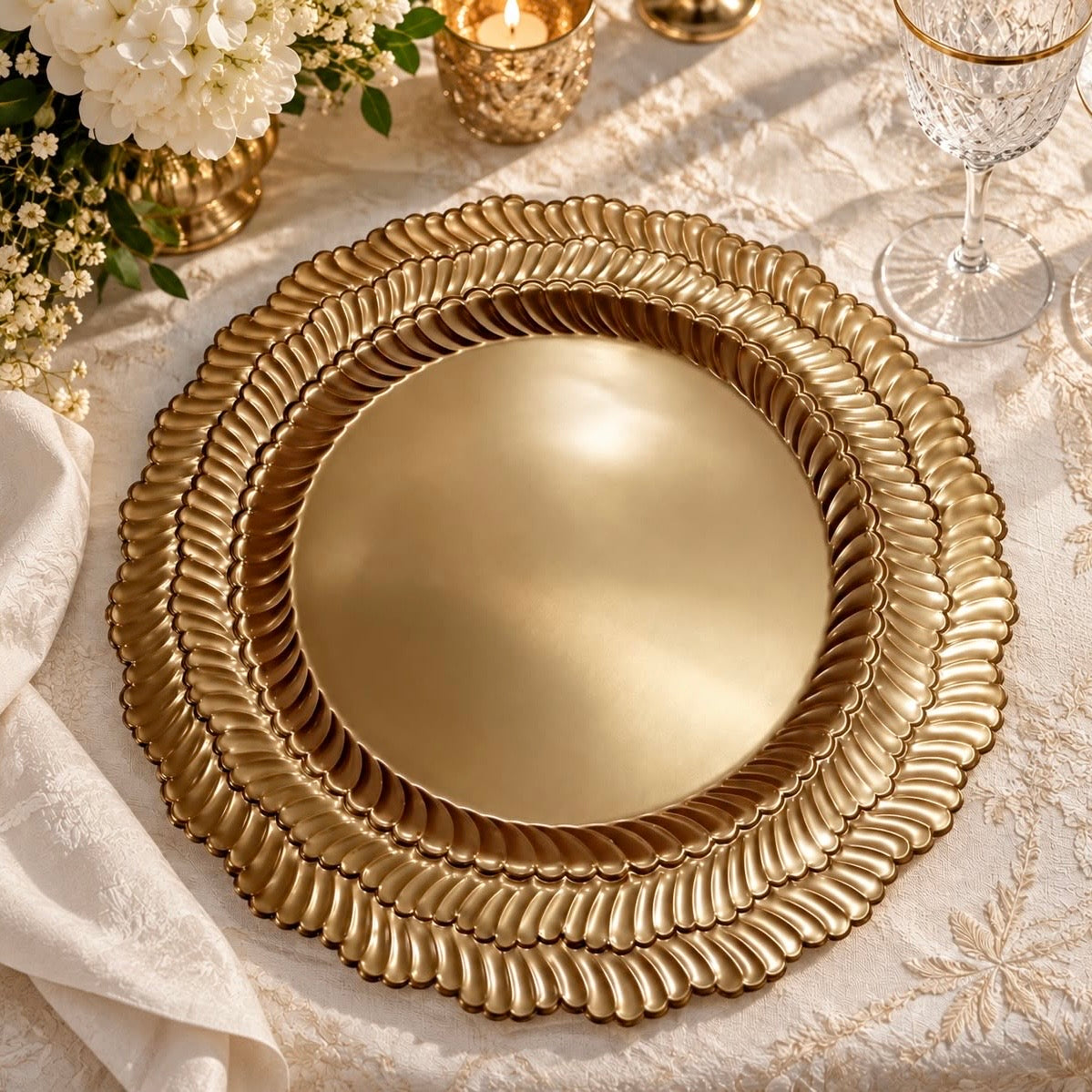 Ziya - Charger Plate • Cake Platter • Serving Tray
