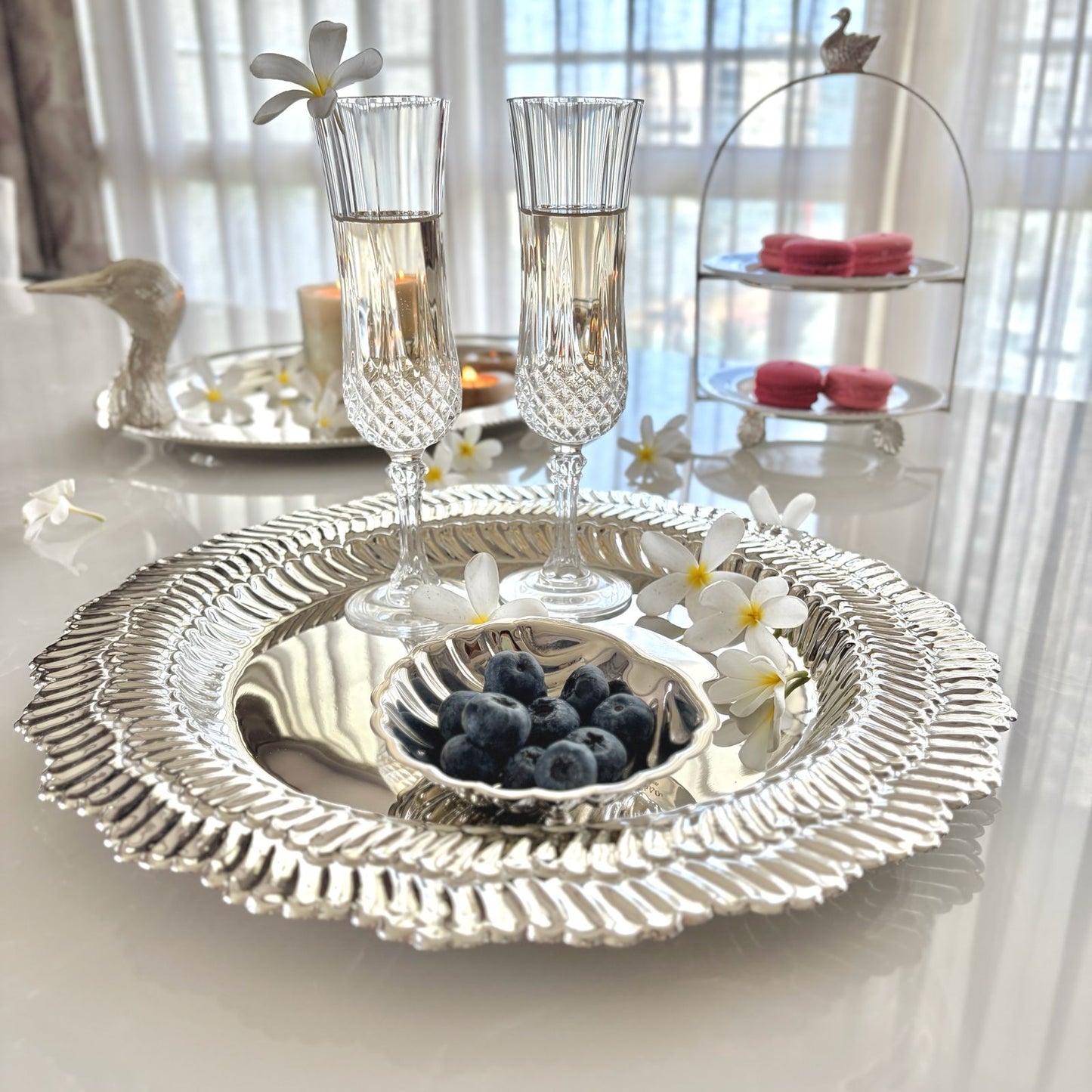 Ziya - Charger Plate • Cake Platter • Serving Tray