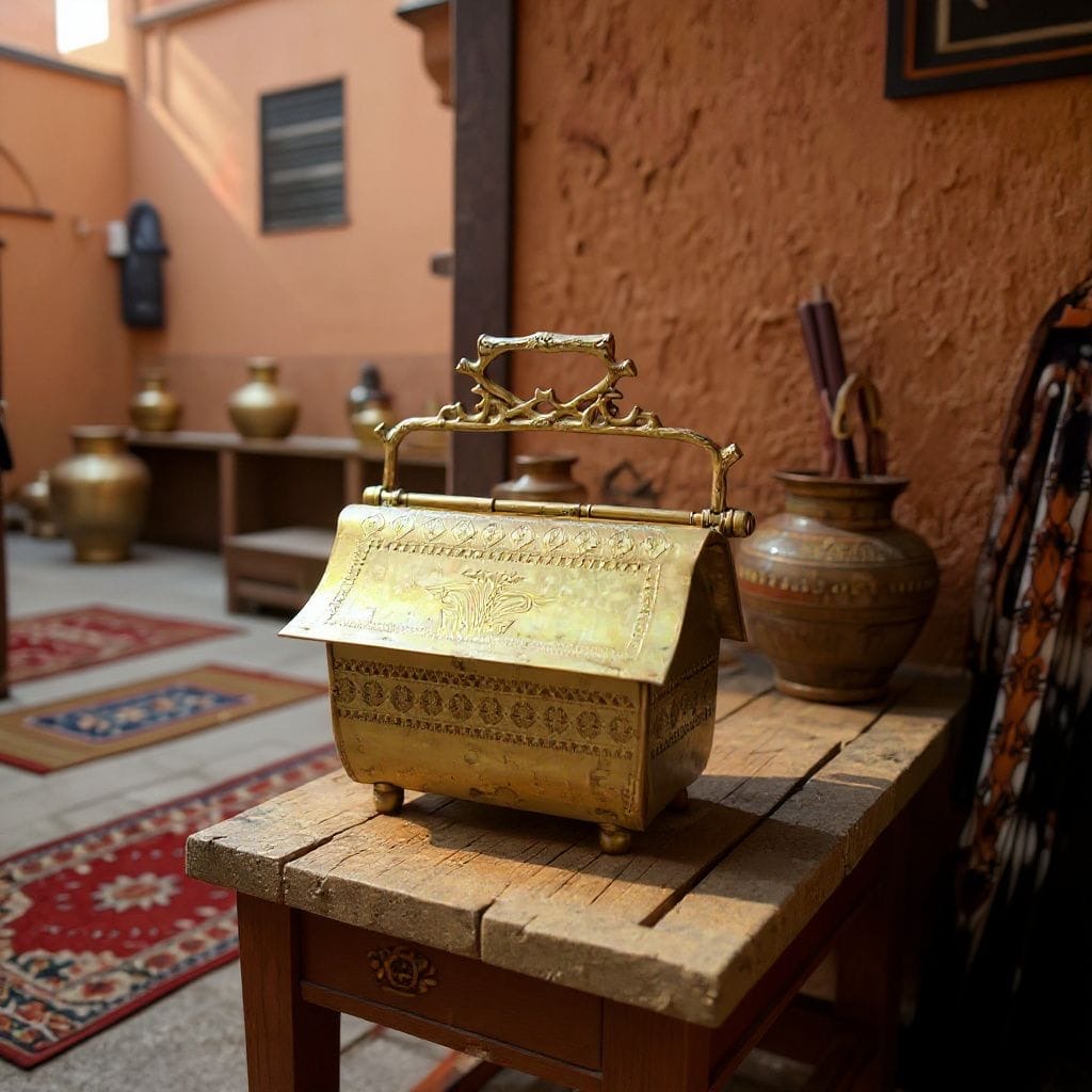 Meherdaan- Brass Box