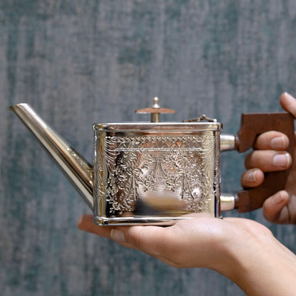 Mehfil-e-Ruhani - A Handcrafted Brass Tea Ensemble