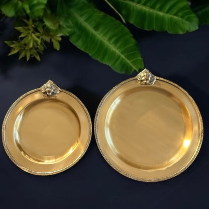 Shahgul - 10” Brass plates