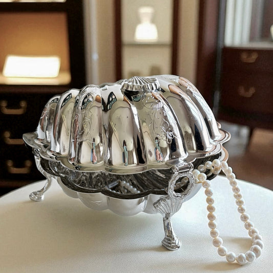 Noor Daani - Shell Shaped Brass Box