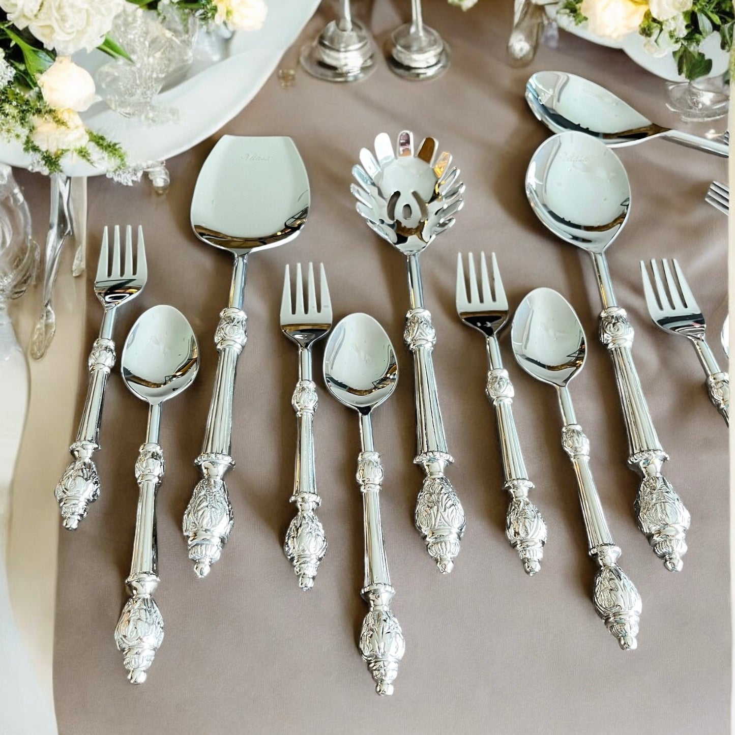 Amála Saghir - 12 piece spoon & fork set