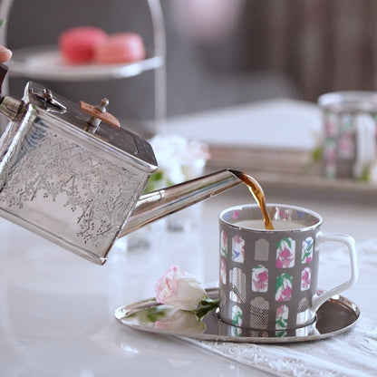 Mehfil-e-Ruhani - A Handcrafted Brass Tea Ensemble