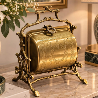 Nóor - Cookie server in brass