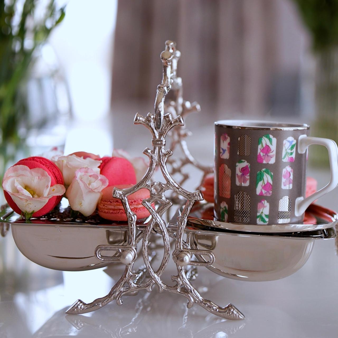 Parizad - Fine Bone China Cups (Set of 2)