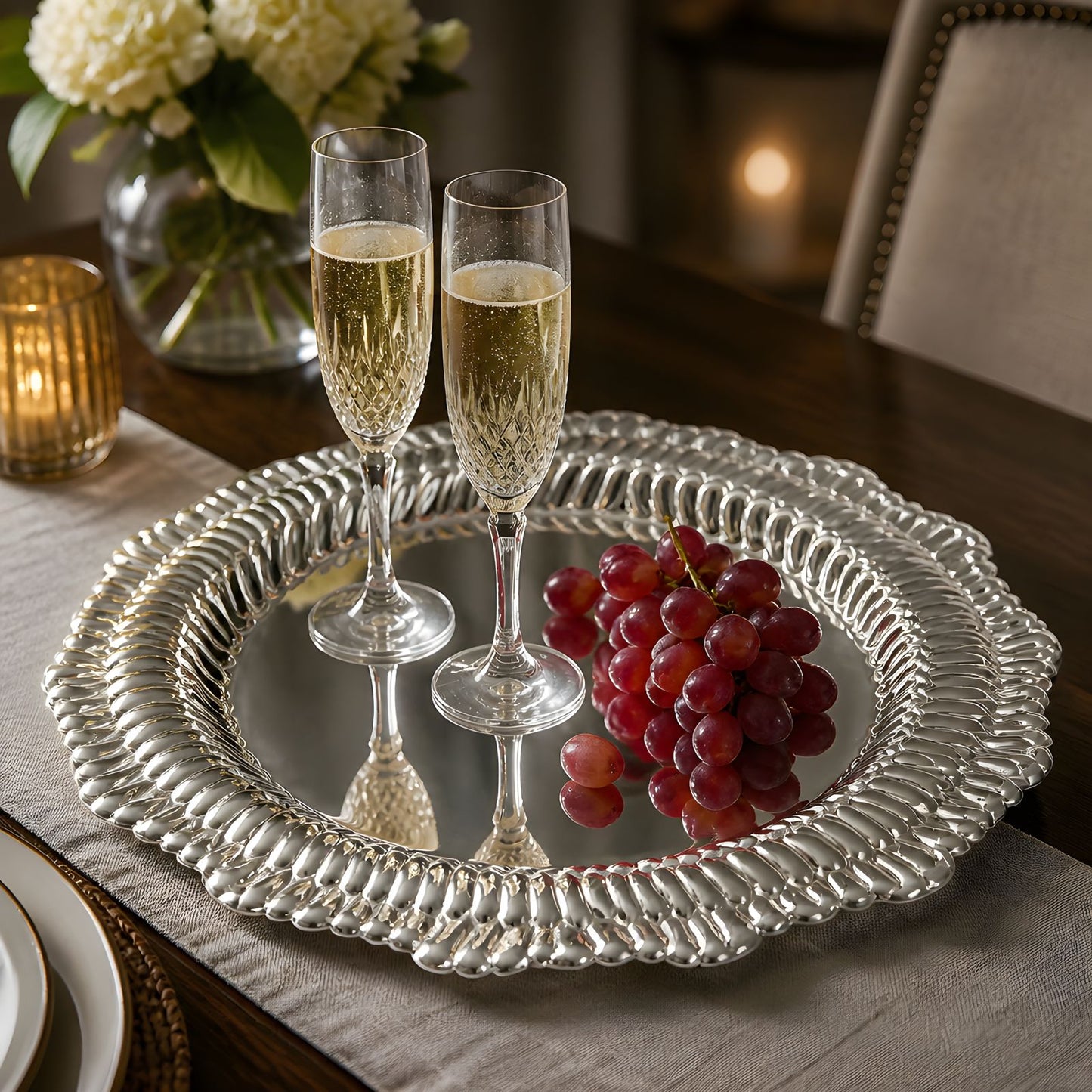 Ziya - Charger Plate • Cake Platter • Serving Tray