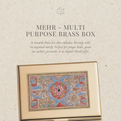 Mehr - multi purpose brass box