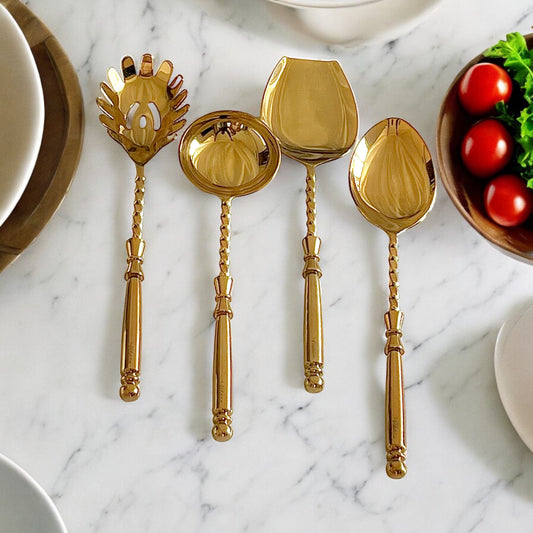 Amála Serving Spoons - Set of 4