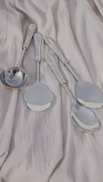 Vilora - Set of 4 serving spoons